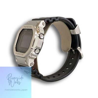 CASIO Watch Digital Rubber SLV BLK GMW-B5000 | eBay