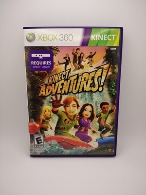 kinect adventures xbox 360 CIB Tested VG Disc (Kinect Cal. Card Included)