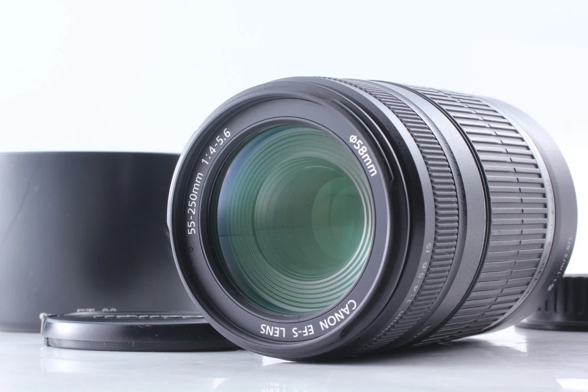 Canon EF-S Camera Lenses 55-250mm Focal for sale | eBay