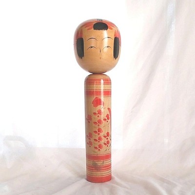 Kobayashi Seijiro Kokeshi Vintage Yamagata Style 30 5cm Antique Figurine