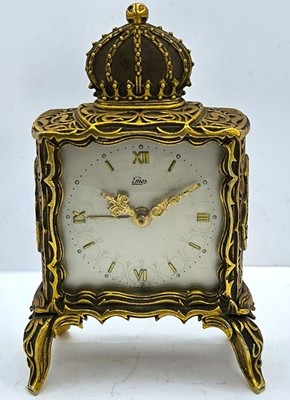 Vintage German Emes Crown Top Alarm Clock,  Working Order