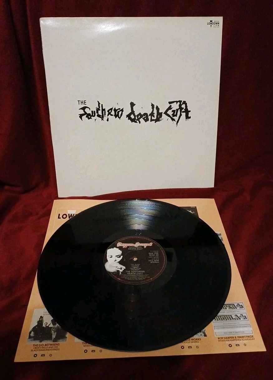 Southern Death Cult S/T Vinyl LP Reissue 1988 Beggars Banquet BBL46 TESTED VG+