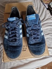 adidas montreal 76 Uk 11.5  Blue suede  80 S Casuals