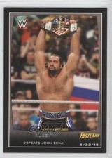 2015 Topps WWE Road to Wrestlemania Rusev #94 1i3