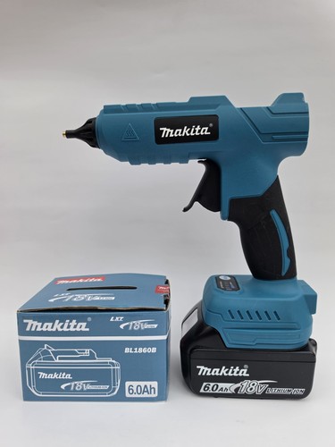 Pistola de pegamento caliente inalámbrica de 100 W,  con batería Makita Incluida