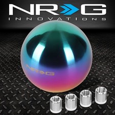 Nrg Innovations Sk-350mc Billet Metal 45mm Round Ball Shift Knob Neo Chrome