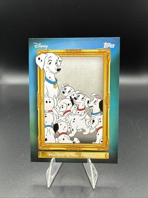 2026 Topps Disney Neon - Perdita & Her Puppies Family First - #FF-35