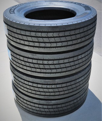 4 New Fortune FAR602 245/70R19.5 136/134M H 16 Ply All Position Commercial Tires
