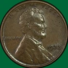 1932 Lincoln Wheat Cent Almost Uncirculated AU Coin #40179