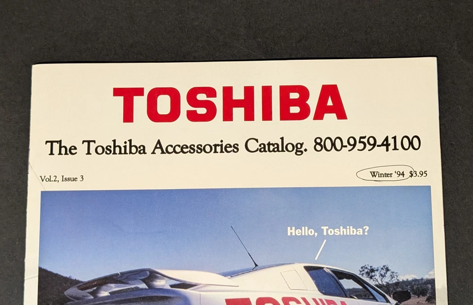 Antigo Toshiba 1994 Computador Acessórios de Inverno Catálogo de Peças Vol 2 Edição 3 94 - Imagem 4 de 4