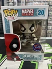 Funko Pop! Marvel White Deadpool RARE! Matt's Cavalcade of Comics Exclusive Mint