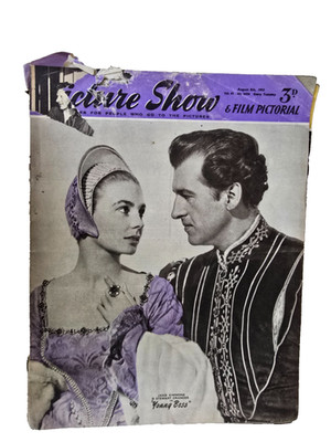 Picture Show Magazine August 8 1953 Young Bess Jean Simmons Stewart Granger UK