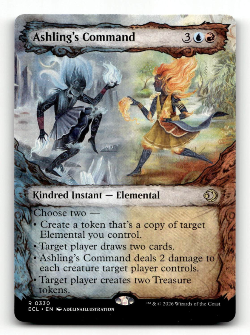 MTG - Ashling's Command (Showcase) #330 (R) - Lorwyn Eclipsed
