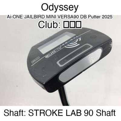 Odyssey Ai-ONE JAILBIRD MINI VERSA90 DB Putter 2025 ー Putter 選