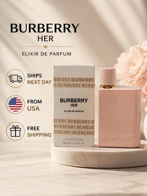 Burberry Her Elixir de Parfum  3.3 oz Women New Sealed