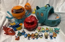Large Lot Octonauts Octopod 12 Figures Vehicles  Accessories See Description