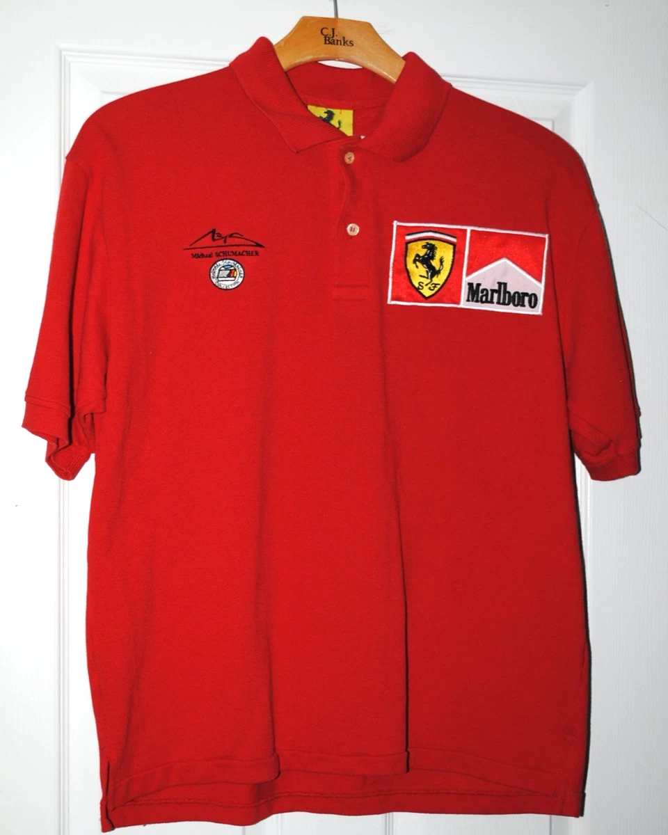 TEE SHIRT MICHAEL Schumacher millenium Scuderia Ferrari F1 DEDICACE neuf signed EUR 159,00 - FR
