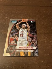 2025 Bowman Chrome South Carolina Player Raven Johnson 1st Bowman Card