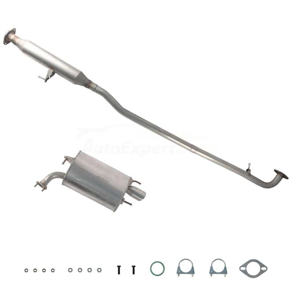 Sistema de escape silenciador tubo resonador para Toyota Camry 2007 2008 2010 2011 2,4 2,5 L Foto 4 de 4