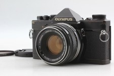 Meter Works Exc 5 Olympus OM-1 Black 35mm Film Camera 50mm f/1.8 Lens JAPAN