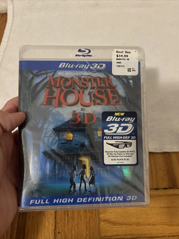 Monster House Blu-ray 3D Movie Promo Version Rated PG New Sealed FREE SHIP - Image 3 of 4