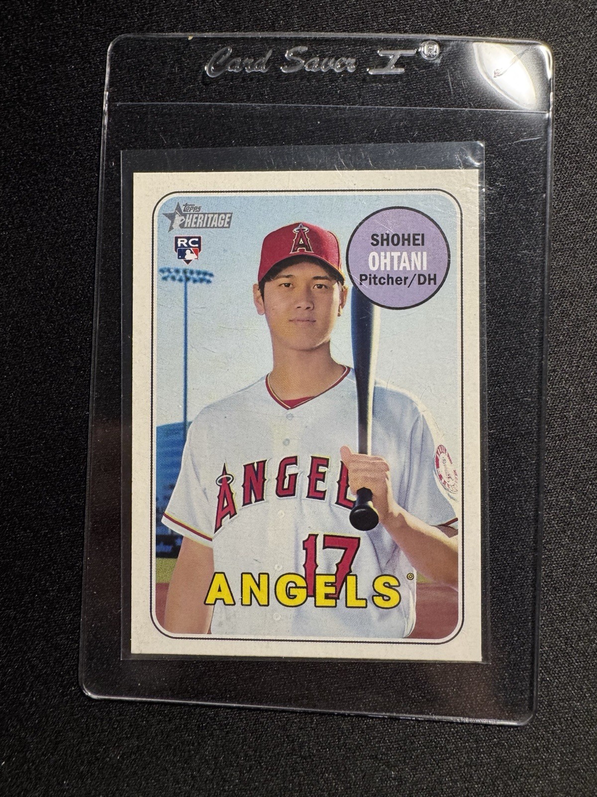2018 Topps Heritage Shohei Ohtani #600