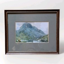 Alfred A Heaton Cooper Watercolour Print Great Gable Wasdale Lake District