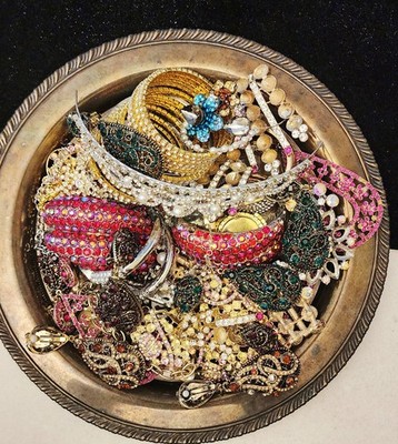 Rhinestone Repair,Harvest,Crafts, Broken Pieces, Christmas Tree Art