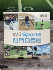 Nintendo Wii 2006 Sports Game In Cardboard Sleeve W/ Manual. Tested