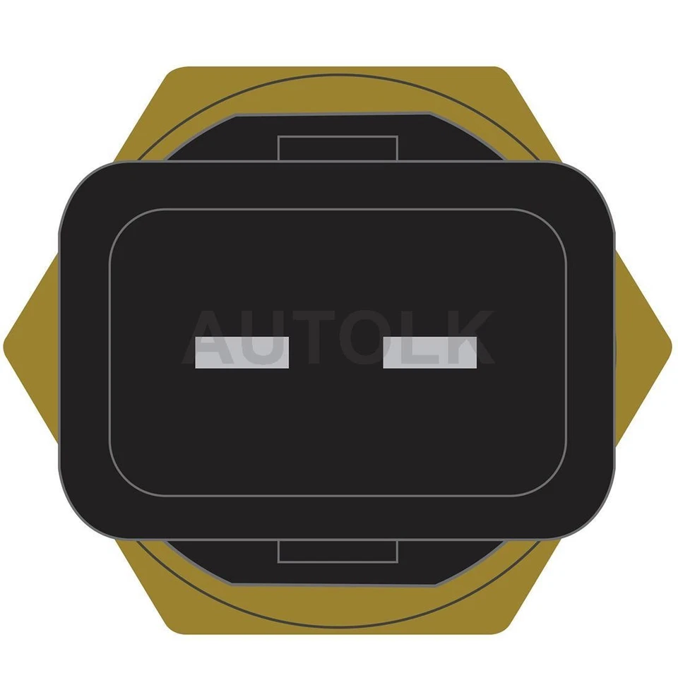 Global Parts Engine Coolant Temperature Sensor Fits 1992 1993 1994 Dodge B150 - Image 2 of 2