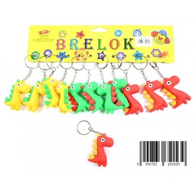 Brelok gumowy 5 cm mix kolorów A 12 D42366 TOYS