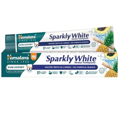 Zahnpasta Himalaya Sparkly White 75ml Herbal Zahncreme Neu 1 Packung