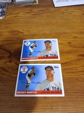 2 2006 Topps baseball Mickey Mantle MHR1