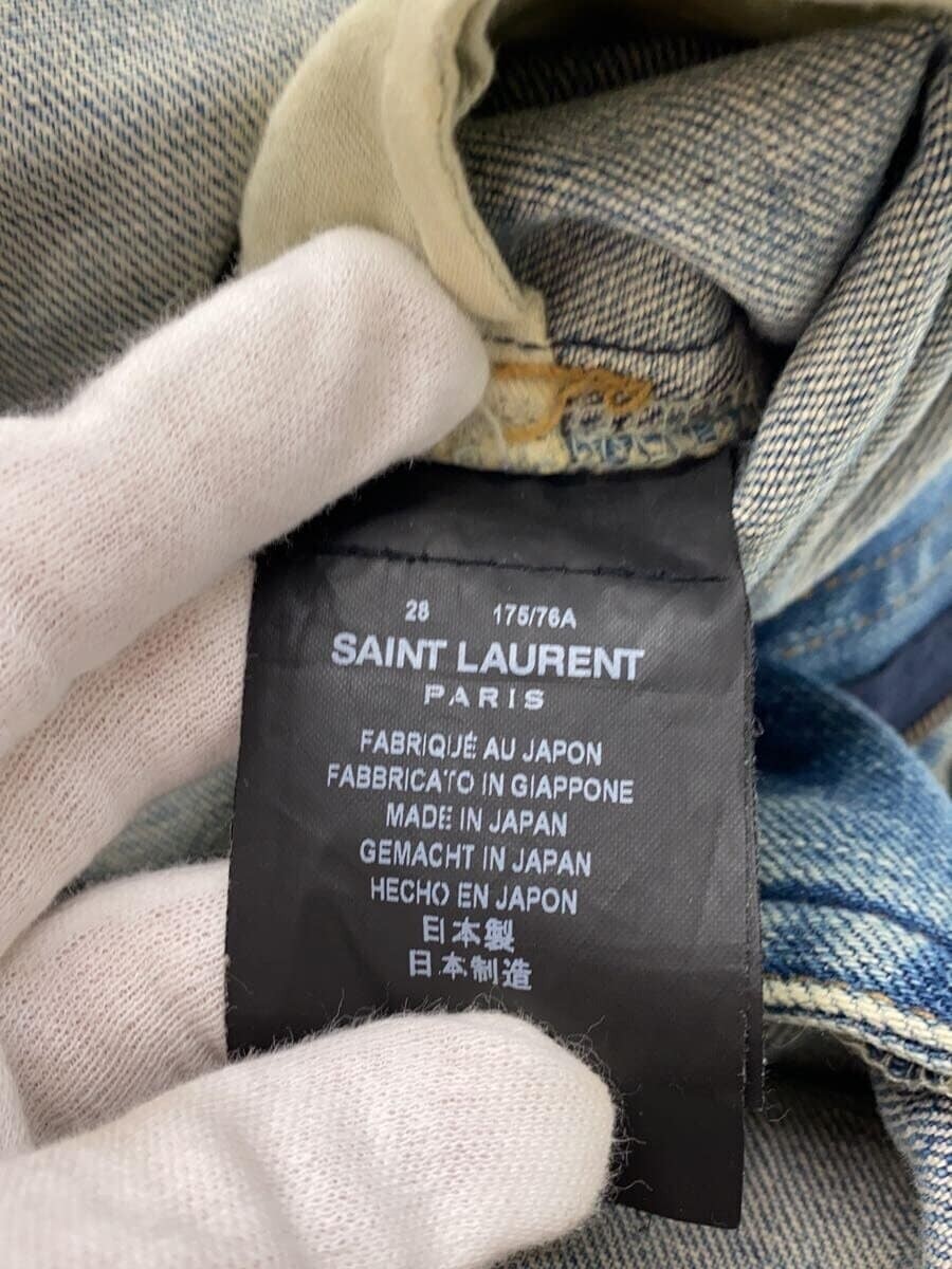 Jeans skinny YVES SAINT LAURENT indaco 28 usati