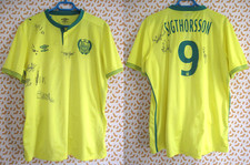 Maillot Fc Nantes 2015 2016 dédicassé Sigthorsson Synergie 2021 2022 Umbro - XL