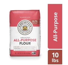 King Arthur All Purpose Unbleached Flour, Non-GMO, Kosher, 10 lbs