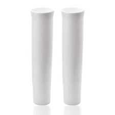 MARINE CITY Flared White Vinyl Inserts for Fishing Rod Holder - Strong & Dura...