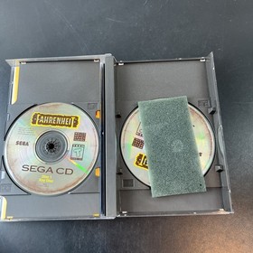 1995 Sega CD Fahrenheit CIB Complete with Registration Card