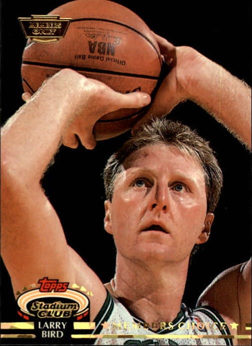 1992-93 Topps Stadium Club Members Only #194 Larry Bird Boston Celtics
