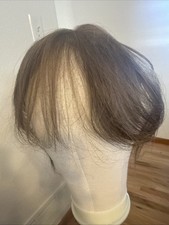 885 Human Clip In Bangs Excellent Quality Reddish Brown
