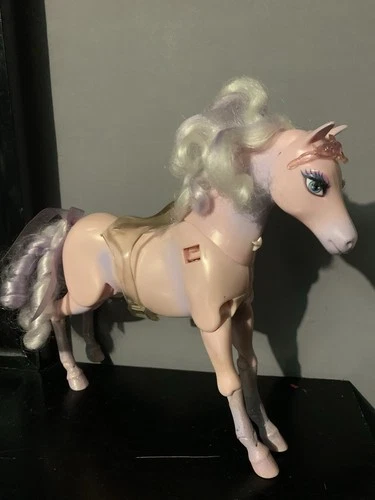 VTG Barbie And The Magic Of Pegasus Brietta Horse Doll Figure No Wings, Damaged