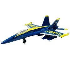 1/64 Navy Blue Angels F/A-18 Hornet Fighter Jet Die Cast Model Plane Ornaments