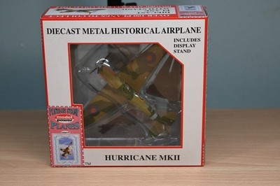 Model Power Postage Stamp Planes #5340-2 Hurricane MKII