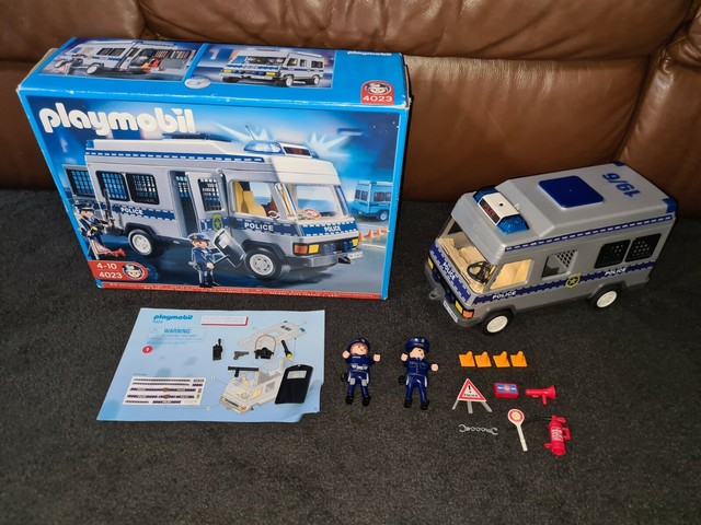 playmobil riot van