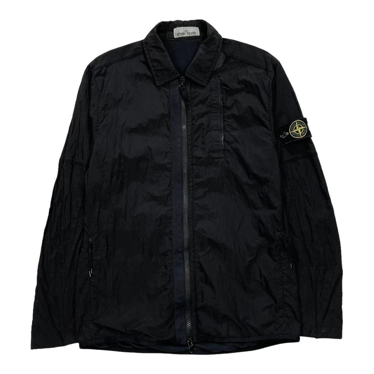 Stone island nylon metal sweatshirt outlet