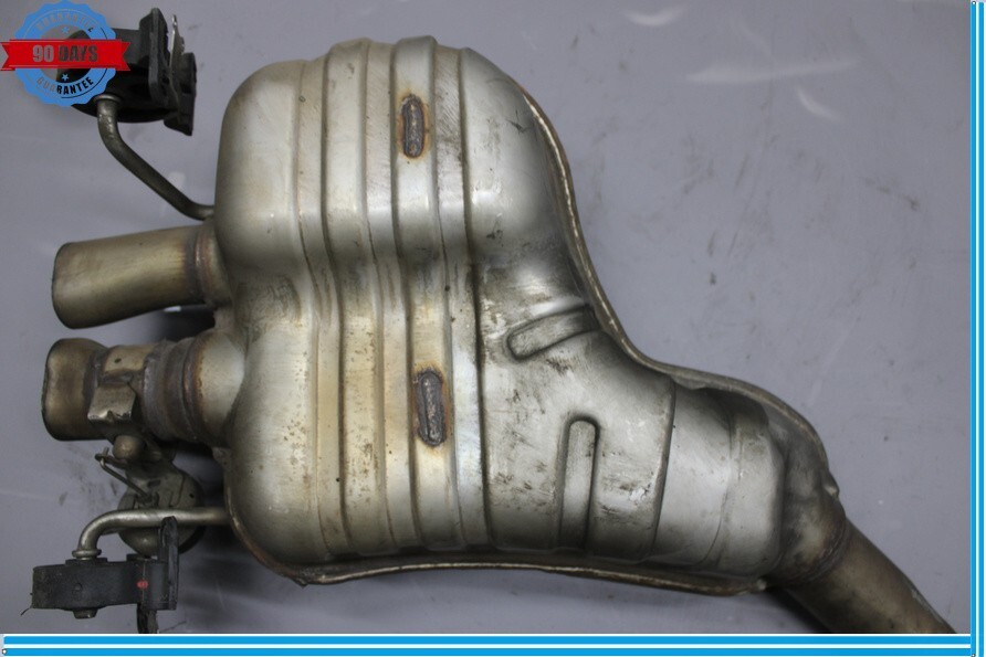 03-12 Bentley Continental Left Side Lower Exhaust Muffler Mufflers Oem