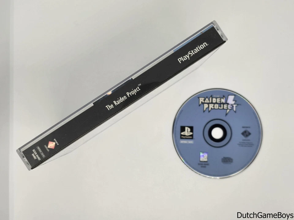 Playstation 1 / PS1 - The Raiden Project  + Reg. Card - Longbox - USA - Image 3 of 3