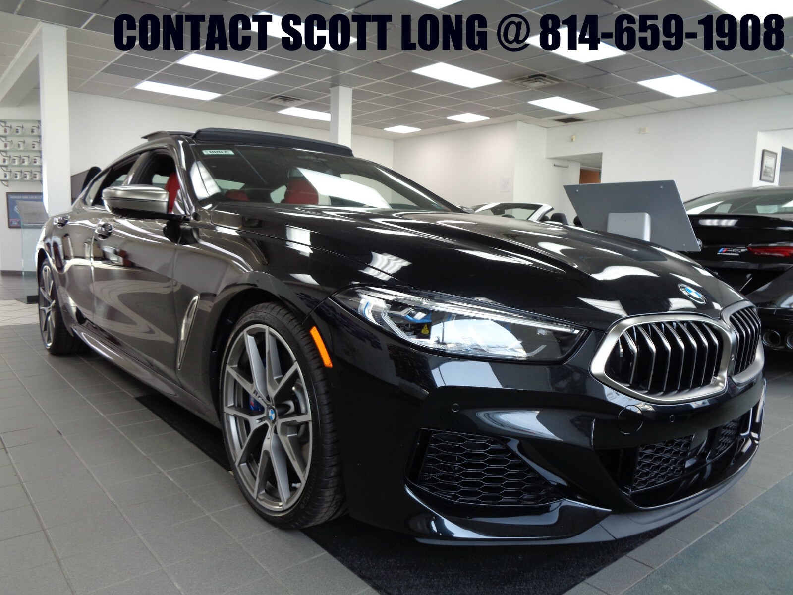 2020 BMW 8-Series 2020 BMW M850Xi Gran Coupe Black New 2020 BMW M850xi Gran Coupe Black Sapphire Bowers and Wilkins Diamond sound