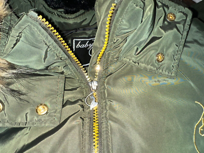 Vintage 90s Y2k Baby Phat Split Hood E Crop Fit Bomber Jacket