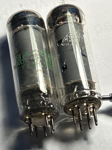 Elektronenröhre 6AQ5A & 6AQ5 Sylvania Telefunken